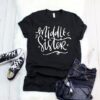 Middle-Little-Big Sister T-shirts ZNF08