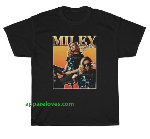 Miley Cyrus vintage 90s graphic T-shirt thd