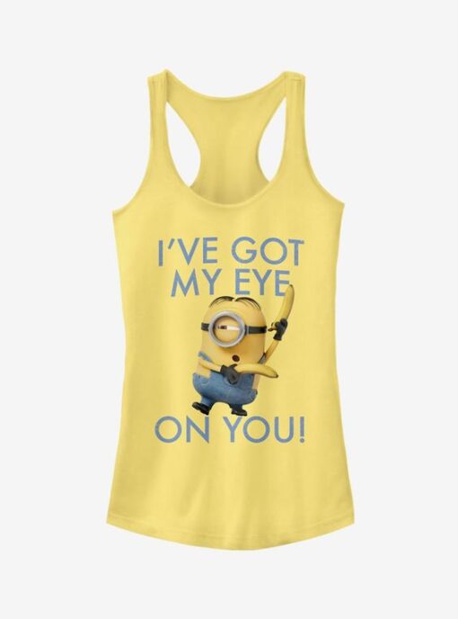 Minion Eye on You Girls Tank Top ZNF08