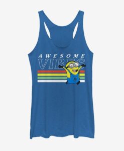 Minion Rainbow Vibes Girls Tank ZNF08