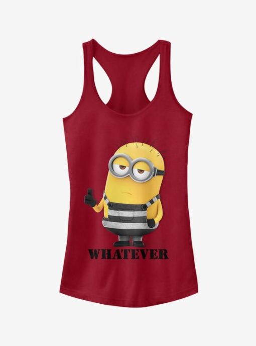 Minion Whatever Prisoner Girls Tank Top ZNF08