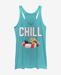 Minions Chill Floatie Girls Tank Top ZNF08