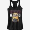 Minions Current Mood Girls Tank Top ZNF08