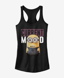 Minions Current Mood Girls Tank Top ZNF08