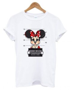 Minnie Mouse White T shirt