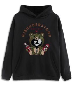 Misunderstood teddy bear Hoodie ZNF08