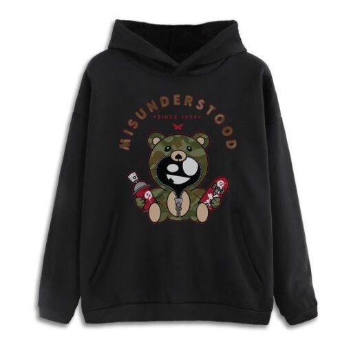 Misunderstood teddy bear Hoodie ZNF08