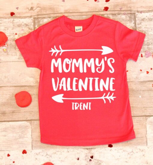 Mommy's Valentine TSHIRT ZNF08