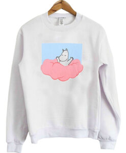 Moomin on Clouds sweatshirt