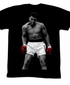 Muhammad Ali Again Black Adult T-Shirt