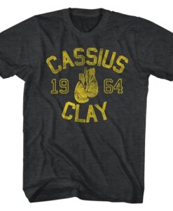 Muhammad Ali Cassius Clay Black Tshirt