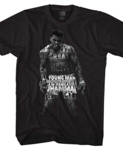 Muhammad Ali Quote Me Black Adult T-Shirt