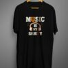 Music Is My Sanity Unisex Half Sleeve T shirtMusic Is My Sanity Unisex Half Sleeve T shirt