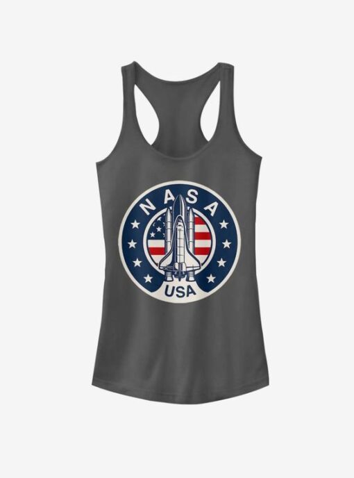 NASA Americana Shuttle Girls Tank Top ZNF08