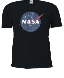 Nasa Geek Nerd Retro Vintage Logo T-shirt