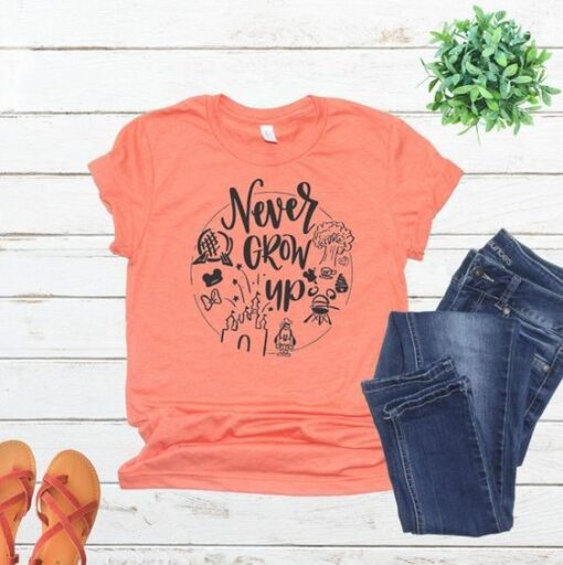 Never Grow Up T-Shirt ZNF08