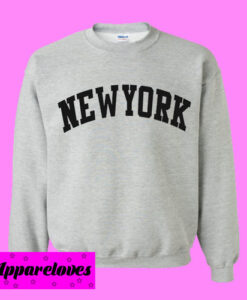 New York Grey Sweatshirt