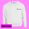 New York Red Text Sweatshirt Men And Women