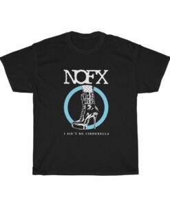 Nfox ain't cinderella black T shirts