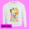 Nickelodeon Retro Group Sweatshirt Men And Women