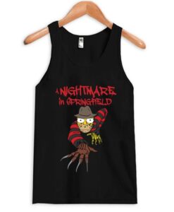 Nightmare in Springfield Simpsons Tanktop ZNF08