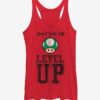 Nintendo Don't Give Up Level Up Mushroom Girls Tanks ZNF08