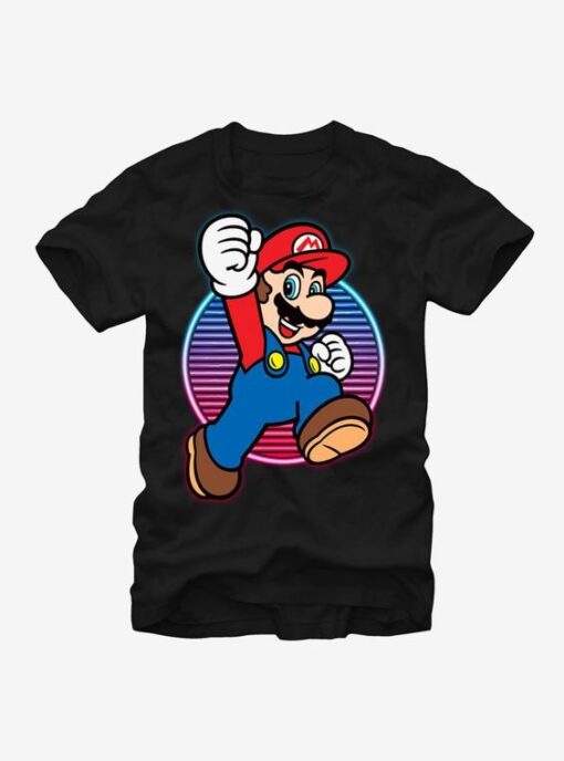 Nintendo Neon Hero T-Shirt ZNF08