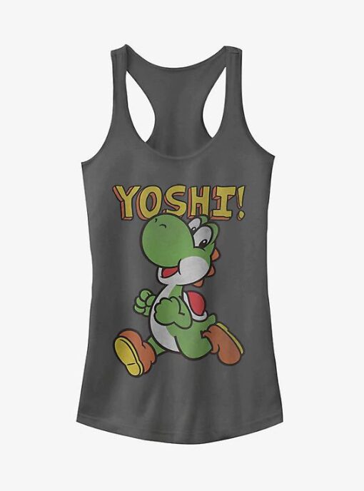 Nintendo Running Yoshi Girls T-Shirt ZNF08