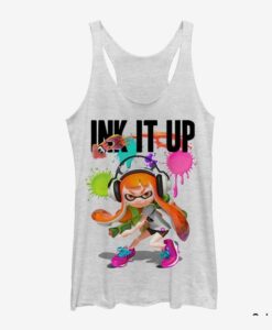 Nintendo Splatoon Ink It Up Girls Tanks ZNF08