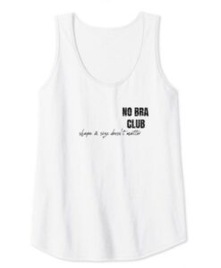 No Bra Club Shape & Size Doesn’t Matter Tank Top