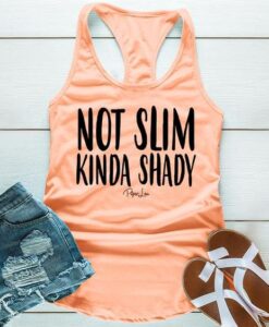 Not Slim Kinda Shady TANK TOP ZNF08