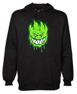 Now Santa Cruz Spitfire Wheels Blue Zombie Skateboards hoodie ZNF08