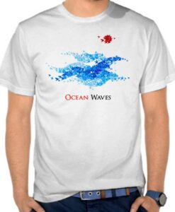 Ocean Waves T Shirt