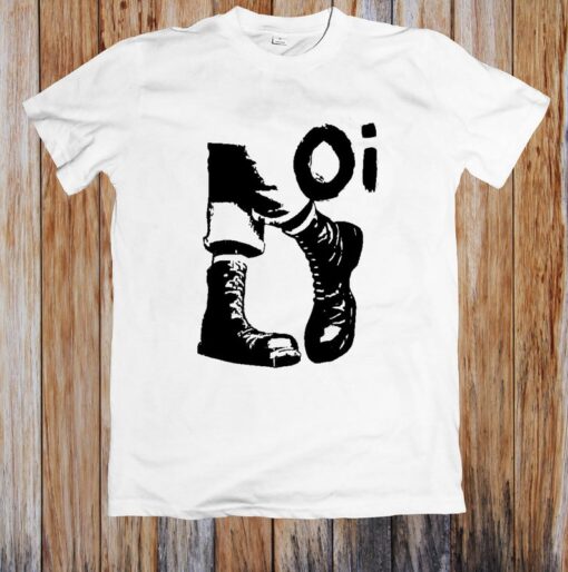 Oi Skinhead Punk Rock Retro Hipster Unisex T Shir