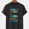 Opposite Fishes T-SHIRT THD