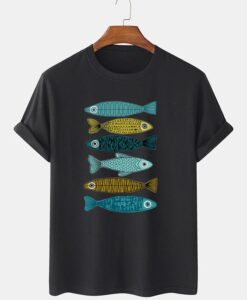 Opposite Fishes T-SHIRT THD