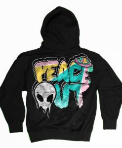 PEACE OUT HOODIE ZNF08