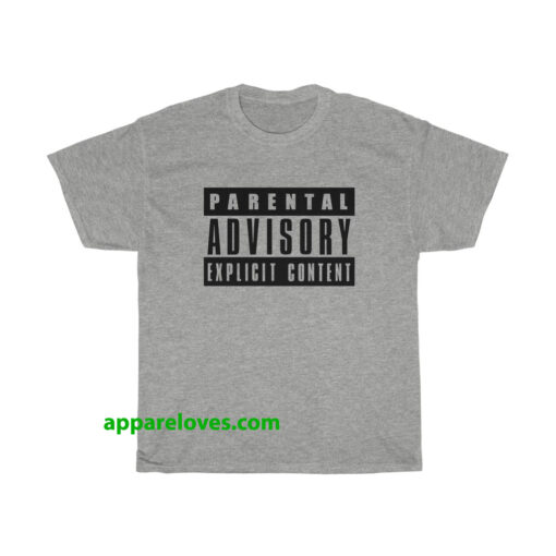 Parental Advisory Explicit Content t-shirt thd