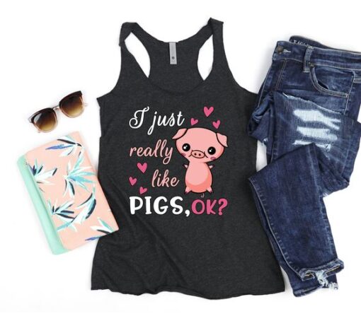 Pig Womens Tank Top ZNF08