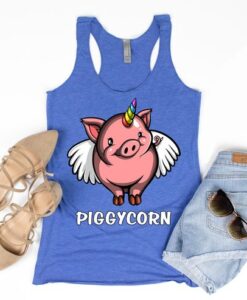 Piggycorn Womens Tank Top ZNF08