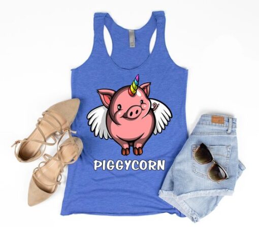 Piggycorn Womens Tank Top ZNF08