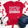 Pizza Is My Valentine Tees ZNF08