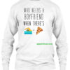 Pizza Swimming Happiness SWEATSHIRT THD