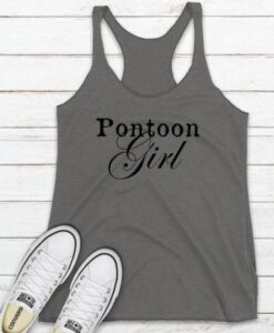 Pontoon Girl Racer Back Tank Top ZNF08