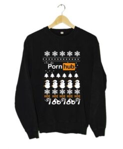 Porn Hub Christmas Sweashirt KM