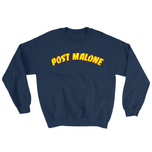 Post Malone Sweatshirt NAVY THD