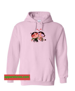 Powerpuff Girl Buttercup Kiss Hoodie THD