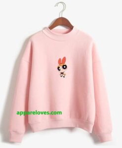 Powerpuff Girls, Cute Pink Sweatshirt THD