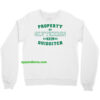 Property Of Slytherin Quidditch Sweatshirt thd