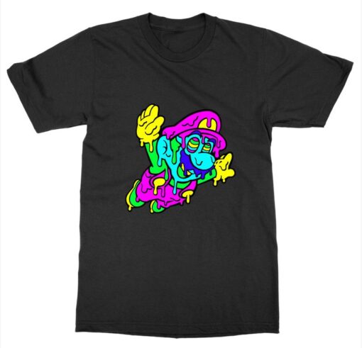 Psychedelic Mario T-Shirt